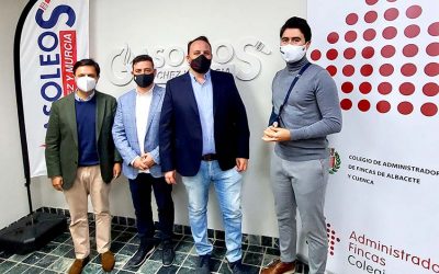 El Colegio de Administradores de Fincas de Albacete y Cuenca y Gasóleos Sánchez y Murcia, firman un convenio