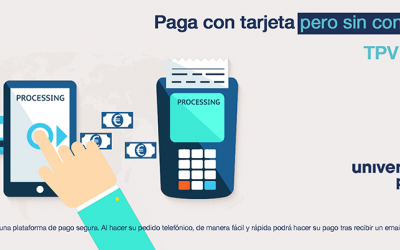Paga con tarjeta en TPV Virtual y evita contagios