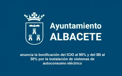 Bonificación del ICIO al 95% y del IBI al 30% por la instalación de sistemas de autoconsumo eléctrico